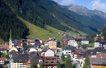Fototapeta premium Ischgl - Alpen