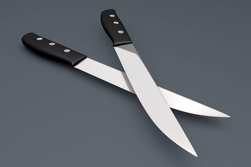 Obraz premium Zwei Messer