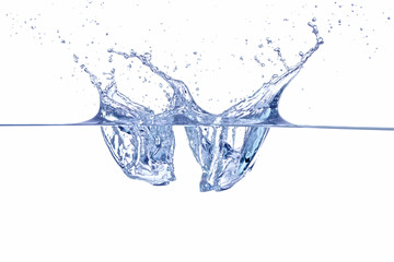 Eiswürfel Splash