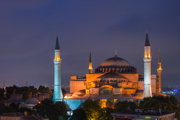 Hagia Sophia at Night