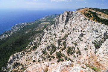Fototapeta na wymiar Ai-Petri Mountains, Crimea