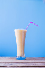 peach milkshake