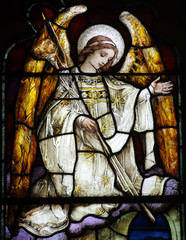 Obraz premium Angel (stained glass)