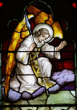 Angel (stained glass)