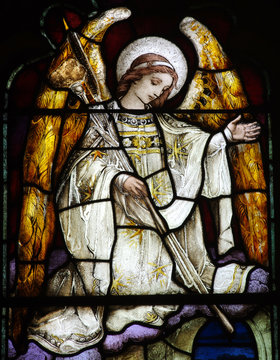 Angel (stained glass)
