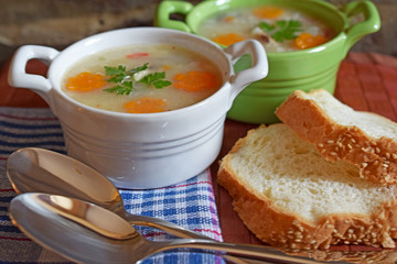 fish soup with rice 2