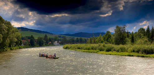 Spływ Dunajcem © Wojciech Lisiński