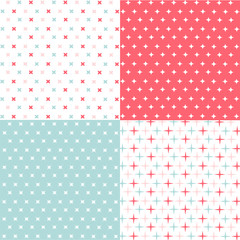 Set of seamless patterns