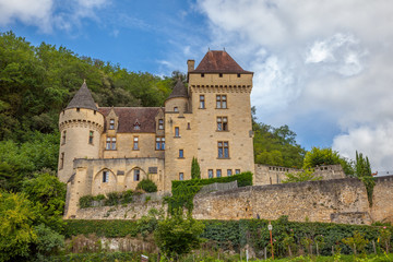 Fototapeta na wymiar Chateau de la Malartrie, La Roque-Gageac