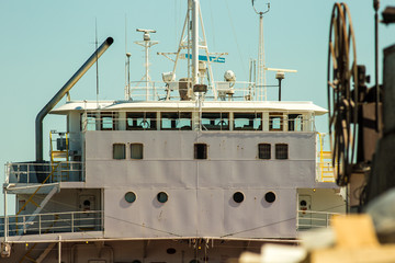 freighter wheelhouse © MomentaryShutter