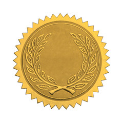 Blank Gold Honor Seal