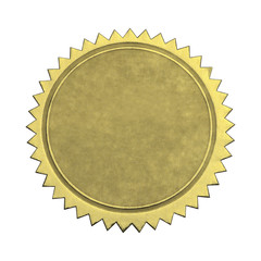 Blank Star Gold Seal