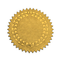 Blank Wreath Seal