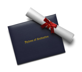 Blue Diploma Cover