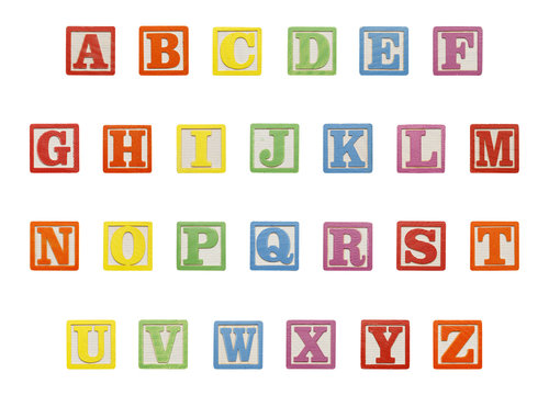 Alphabet Blocks Top