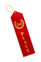 Red Second Place Ribbon