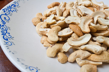 Dry Roasted Salted Cashews Nut