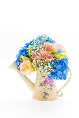 bouquet flower Hydrangea isolated on white