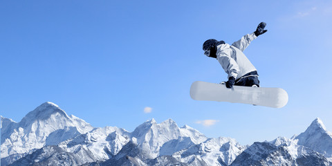 Snowboarding sport - obrazy, fototapety, plakaty