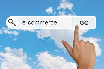 e-commerce on search toolbar