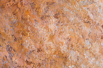paint on the wall