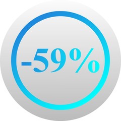 Sales icon (vector)