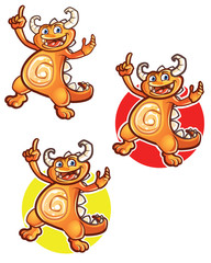 Funny Monster Cartoon