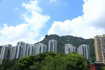 Obraz premium Lion Rock, Hong Kong