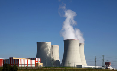 Nuclear power plant Temelin in Czech Republic Europe