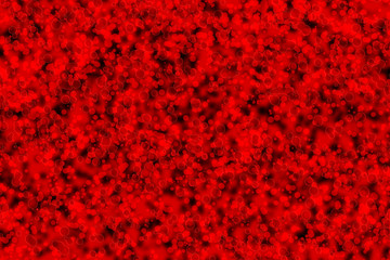 Defocused abstract red background
