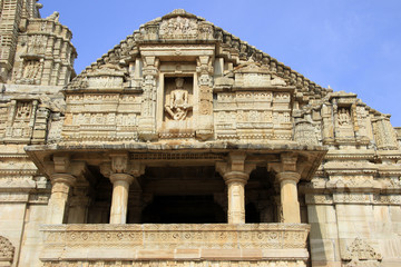 Fototapeta premium Facade of Meera Temple