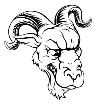 Ram sports mascot