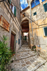Obraz na płótnie Canvas Elba Island - old town in Marciana