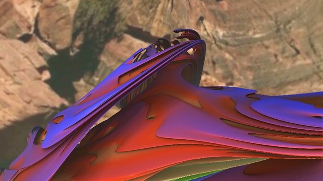 Fractal Animation background