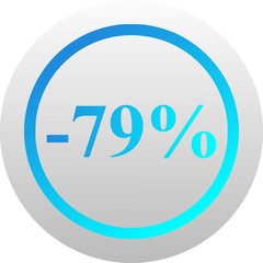 Sales icon (vector)