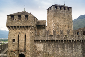 [Europa - Schweiz] Burgen Bellinzona - Castello di Montebello