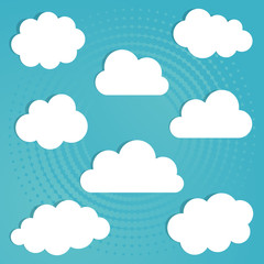 Clouds background