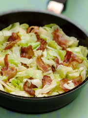 cabbage with bacon