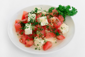 delicious diet vegetarian salad