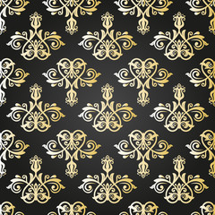 Orient Seamless Vector Pattern. Abstract Background