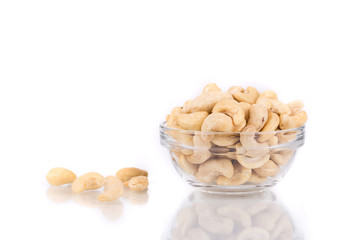 Full bowl with cashew.