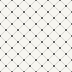 Geometric Seamless Vector Abstract Pattern
