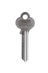 One blank key on white background