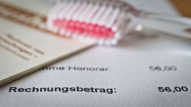 Rechnung Zahnarzt
