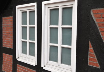 Fototapeta premium Fenster im Fachwerk