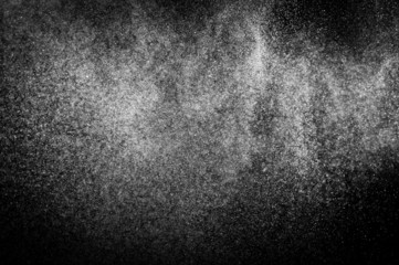 Abstract splashes of water