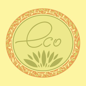 eco logo for organic products