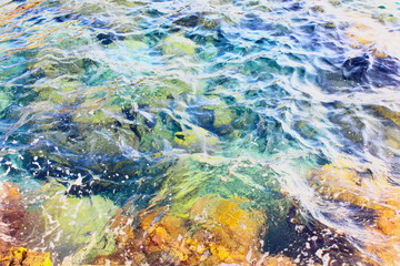 Fototapeta na wymiar The sea in Croatia