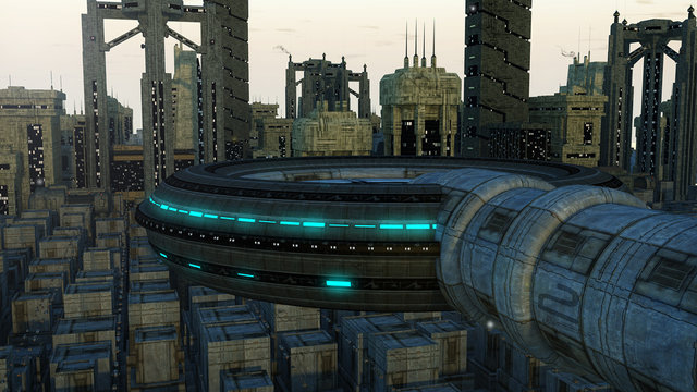 Futuristic city