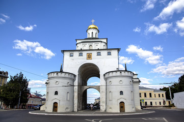 Golden Gates. Vladimir, Golden ring of Russia.